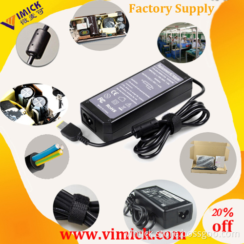90W Laptop AC DC Adapter 100-240V